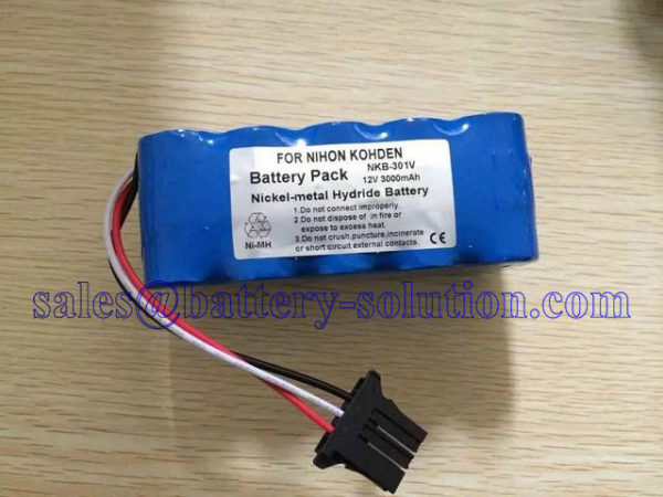 Nihon Kohden BSM-2300, BSM-2301, BSM-2304, BSM-2351, BSM-2354, BSM-2354A, BSM2300, BSM2301A, X062, YS-076P5, 10HR-4/3FAUC-NK battery