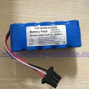 Nihon Kohden TEC-5500,TEC-5521, TEC-5531, TEC-7621, TEC-7631, TEC-7721, TEC-7731, TEC-7631, ETC-5521k, TEC-7500,TEC-7511, TEC-7521, TEC-7431, TEC-7531, TEC-7631C, TEC-7621C, NKB-301V, MD-BY01, X065 battery
