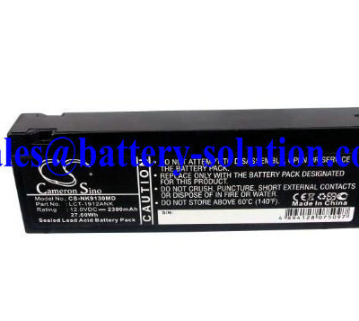 Nihon Kohden ECG-9130K, Cardiofax 8830A, ECG-9020 cardiofax GEM, ECG-9130 cardiofax Q, LCT-1912ANK battery