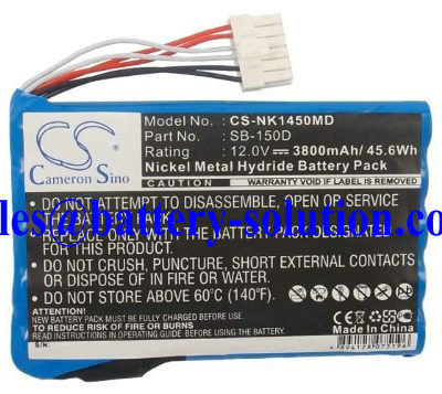 Nihon Kohden ECG-1450, ECG-1500, ECG-1510, ECG-1560, ECG-1550, ECG-1550P, SB-150D, ECG-1400, SB-150D, X073 BATTERY