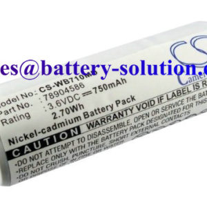 Welch-Allyn 11720, 11730, 18100, 20000, 21700, 71000, 71003, 71010, 71015, 71020, 71022, 71050, 71051, 71054, 71055, 71110, 71150, 71610, 71670, 72200, 72207, 74710, 97210, 78904586 battery